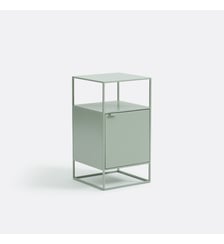 Chevet en métal acier 1 porte La Redoute Interieurs