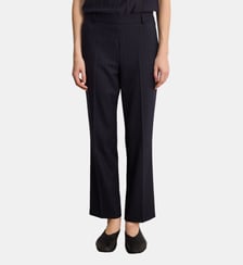 Pantalon droit de tailleur à fines rayures - BRUNE Pablo