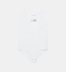 Body en jersey extensible avec Numeric logo MM6 Maison Margiela