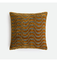 Housse de coussin 45 x 45 cm, en velours chenille La Redoute Interieurs