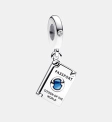 Charm Pendant Passeport Ouvrable Pandora