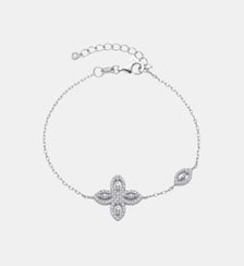 Bracelet chaîne Fleur de Vie Argenté GB1761-W-PAR Gena