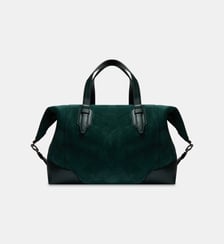 Sac week-end Charlie en cuir Lancel