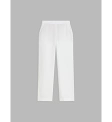 Pantalon en toile de lin Agnès b.