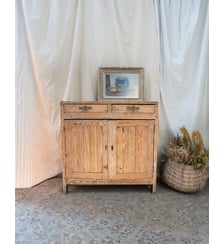 Buffet parisien en bois brut Gilbert N°819- Produit chiné Debongout