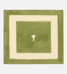 Foulard Ami De Coeur Imprimé unisexe en Coton AMI Paris