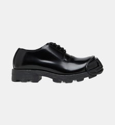 D-Hammer-Chaussures à lacets en cuir avec embout Oval D Diesel