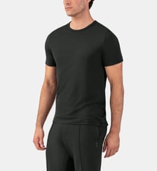 T-shirt col rond en coton Ron Dorff