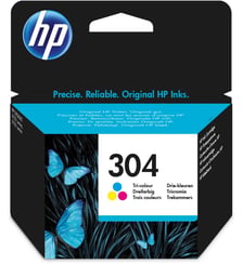 Cartouche d'encre 304 3 couleurs HP