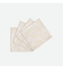Lot de 4 serviettes de table en coton jacquard La Redoute Interieurs