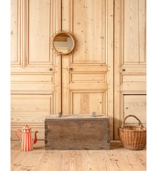 Coffre en bois Lucien N°166- Produit chiné Debongout