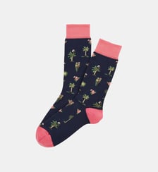 Chaussettes en coton - Perroquet Marine Arthur