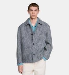 Blouson worker effet chiné Sandro