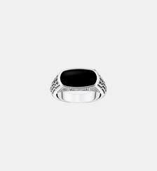 Bague Chemin de vie noir Thomas Sabo