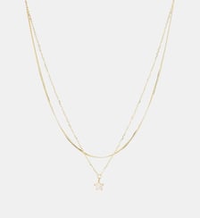 Collier Alee  en Acier doré Zag Bijoux