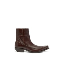 D-Frido-Bottines western en cuir Diesel