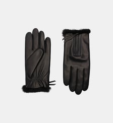 Gants Marin Homme Doublés Lapin & Soie Agnelle