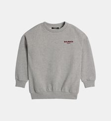 Sweat-shirt floqué Balmain Paris Balmain