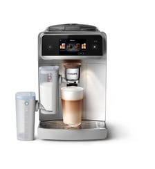 Expresso Broyeur Café Aromis EP8757/20 cafetière à grain SilentBrew LatteGo Pro Blanche Philips