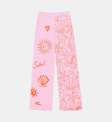 Pantalon droit imprimé graphique POLIA La Petite Etoile