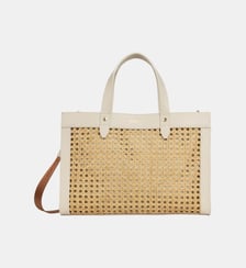 Sac cabas main Cannage Rotin Lancaster