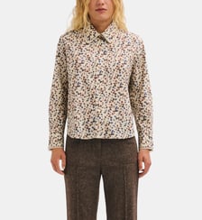 Chemise en popeline à fleurs - LUA Pablo