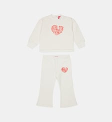 Survêtement avec logo imprimé Diesel Kids