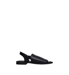 Sandales plates Jess en cuir Jonak