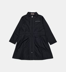 Veste longue avec logo imprimé Marni