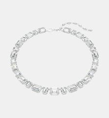 Collier Millenia, Métal rhodié Swarovski
