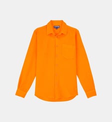 Chemise en lin unie Vilebrequin