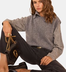 Pull Sans Manches En Laine À Maille Dense Agnes Maison 123