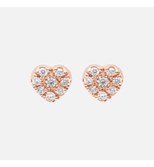 Boucles d'Oreilles Cœur Magic Touch Djula