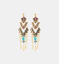 Boucles d'oreilles pendantes avec perles NUNES Hipanema