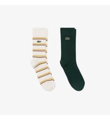 Lot de 2 paires de chaussettes Lacoste