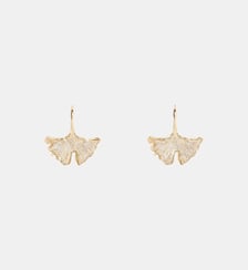 Boucles d'oreilles Tangerine gris cosmique Aurélie Bidermann