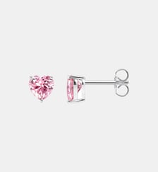 Boucles d'oreilles en forme de cœur avec zircon Thomas Sabo