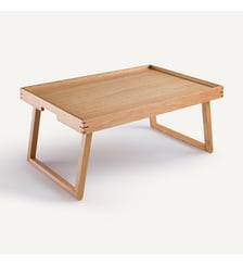 Plateau pliable sur pieds, en chêne massif naturel AM.PM