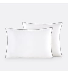 Taie d'oreiller satin de coton lavé La Redoute Interieurs