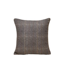 Housse De Coussin  Lin imprimé, passepoil en coton Madura