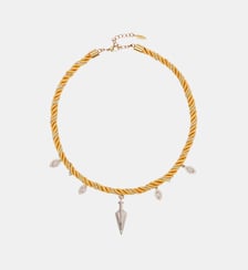 Collier cordon pampilles NINE Hipanema