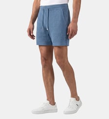 Short en piqué de coton et cachemire Ron Dorff