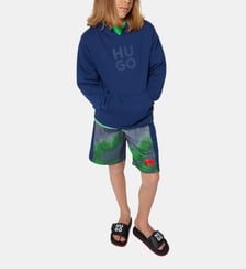 Bermuda de jogging imprimé Hugo Kids