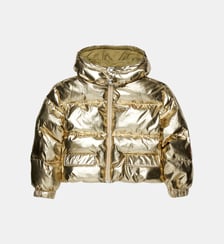 Veste matelassée avec logo imprimé Marni