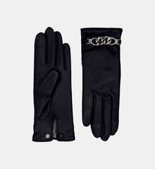 Gants Palmyre Femme Cuir Doublés Soie Agnelle