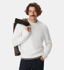 Pull tricot points torsades Ikks