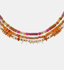 Collier multirang avec perles et sequins TRION Hipanema