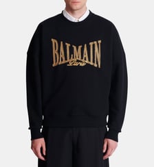 Sweat-shirt Balmain College brodé Balmain