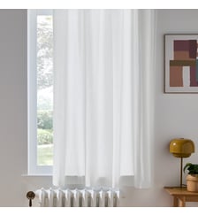 Rideau radiateur oeillets pur coton La Redoute Interieurs