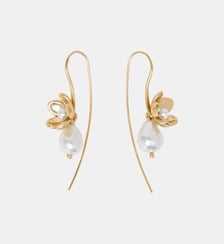 Boucles d’oreilles fines à fleur Maje